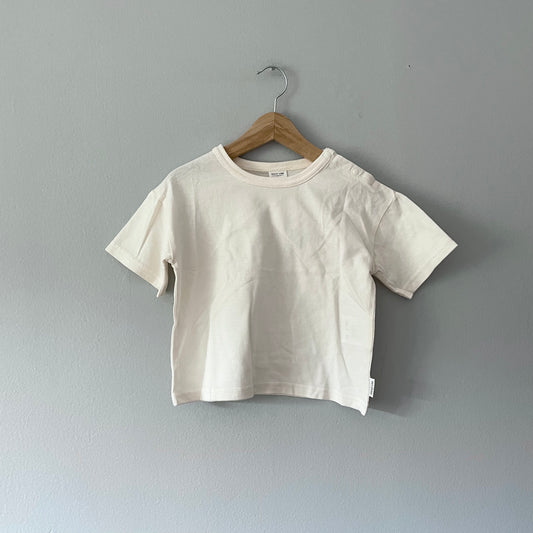 Futa futa / White T-shirt / 90cm(18-24M)