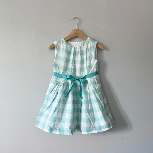 Jacadi / Checked summer dress / 3Y