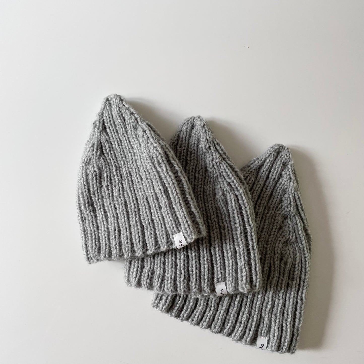 tetote / Pointy ribbed beanie / Kids