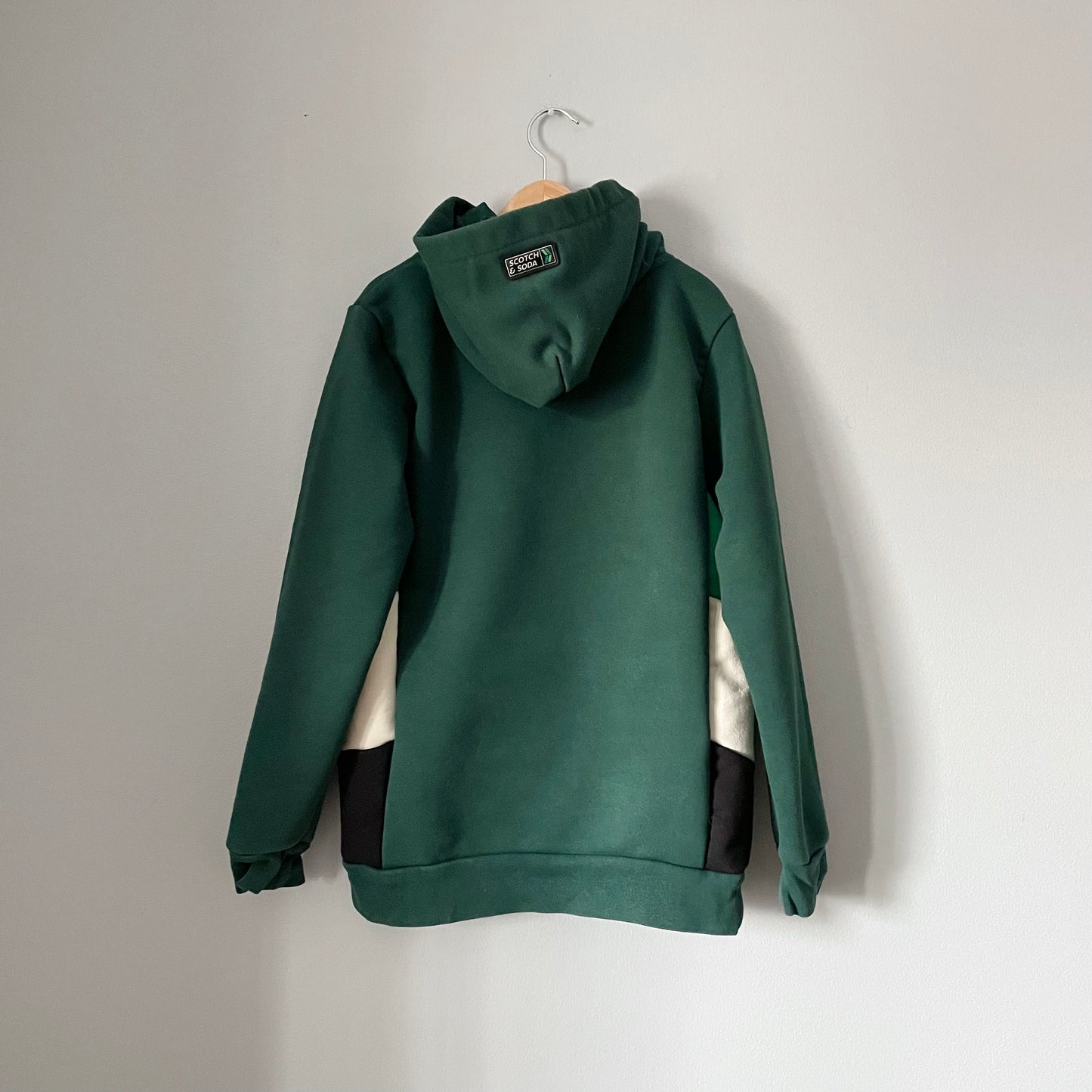 Scotch & Soda / Green hoodie / 10Y