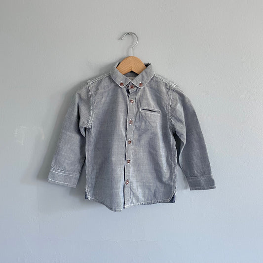 Next / Striped cotton shirt / 18-24M