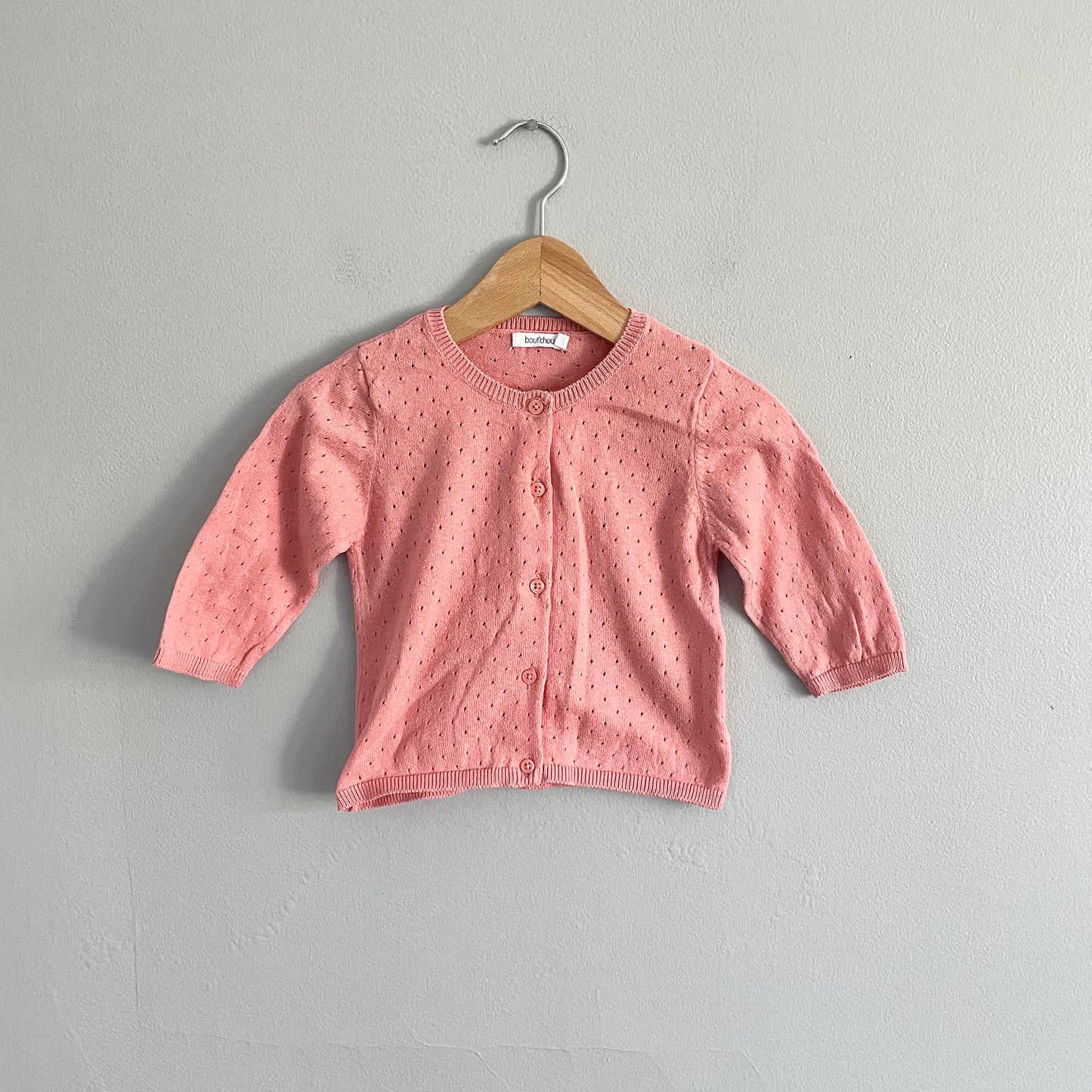 Bout' chou / Cotton cardigan / 9M