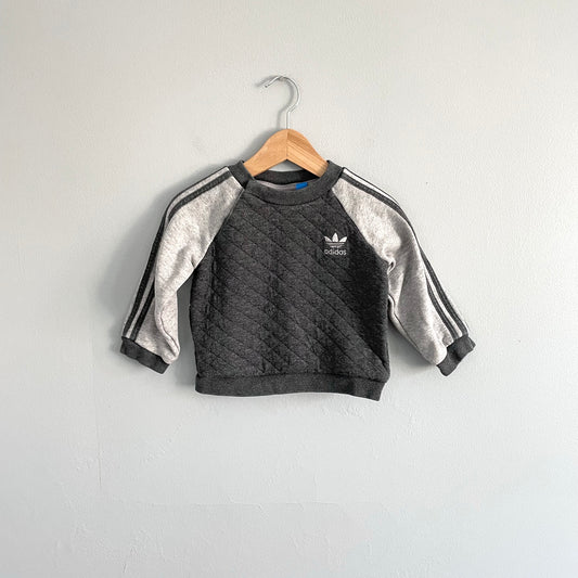 Adidas / Quilted sweatshirt / 12M