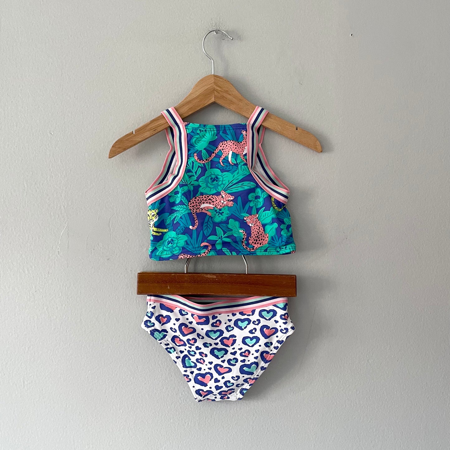 Hatley / Leopard bikini set / 2Y