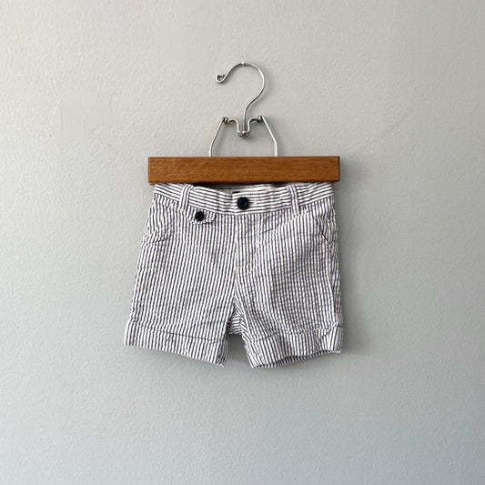 Jacadi / Striped cotton shorts / 12M