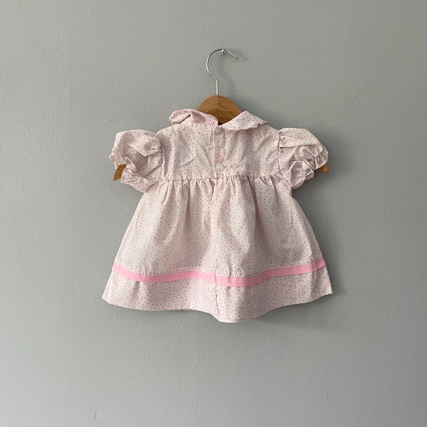 Vintage / Cotton dress / 0-3M