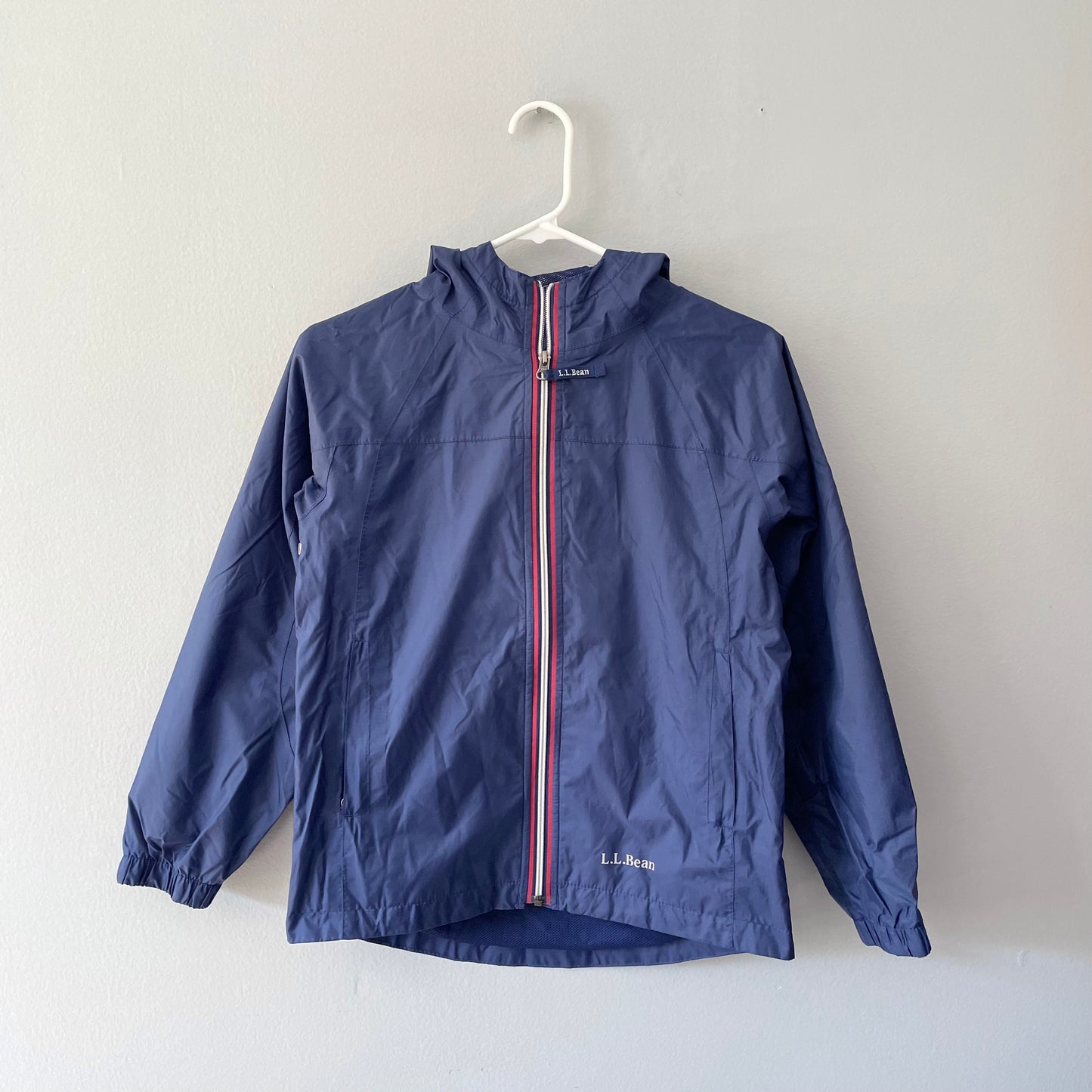 LL Bean / Navy windbreaker / 10Y