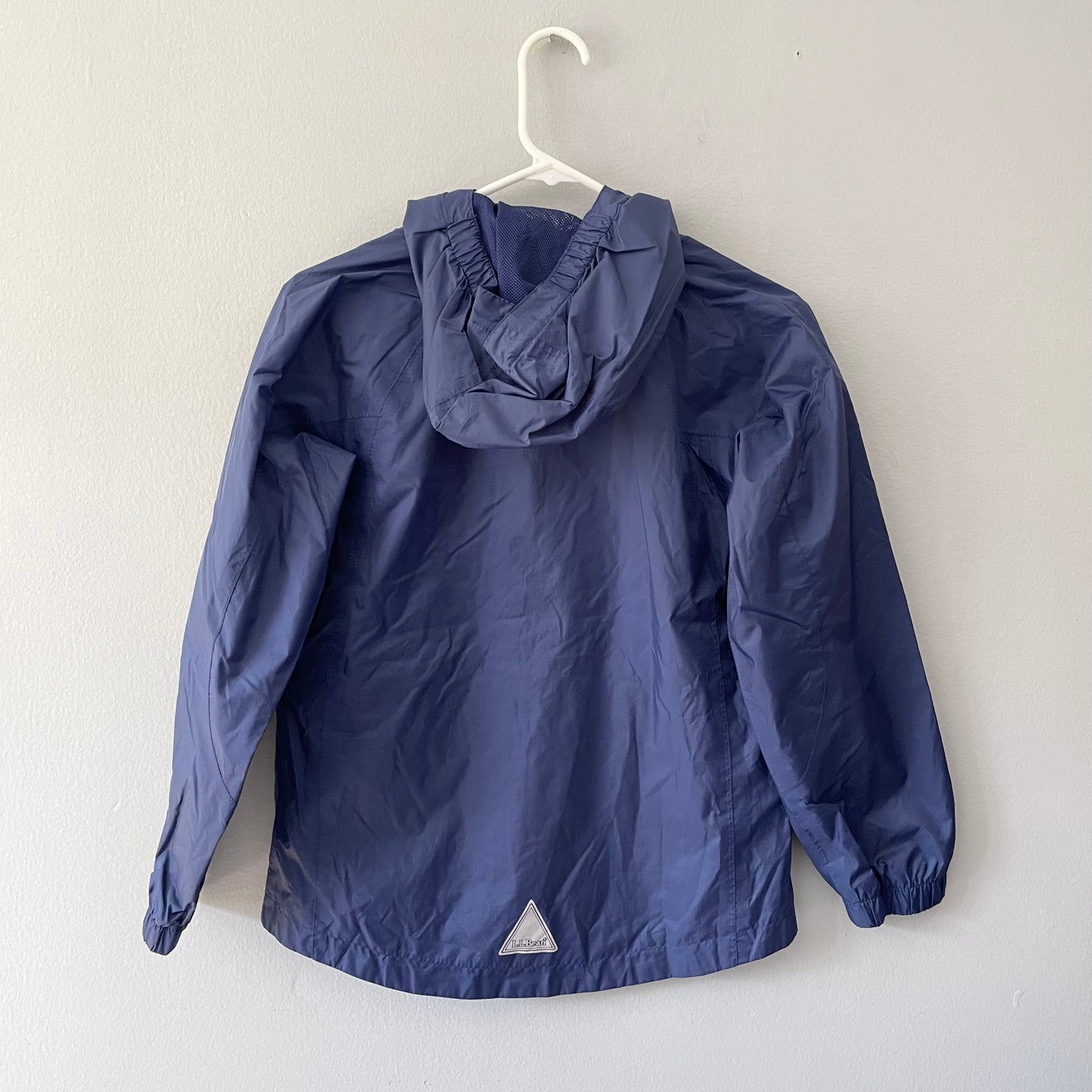 LL Bean / Navy windbreaker / 10Y