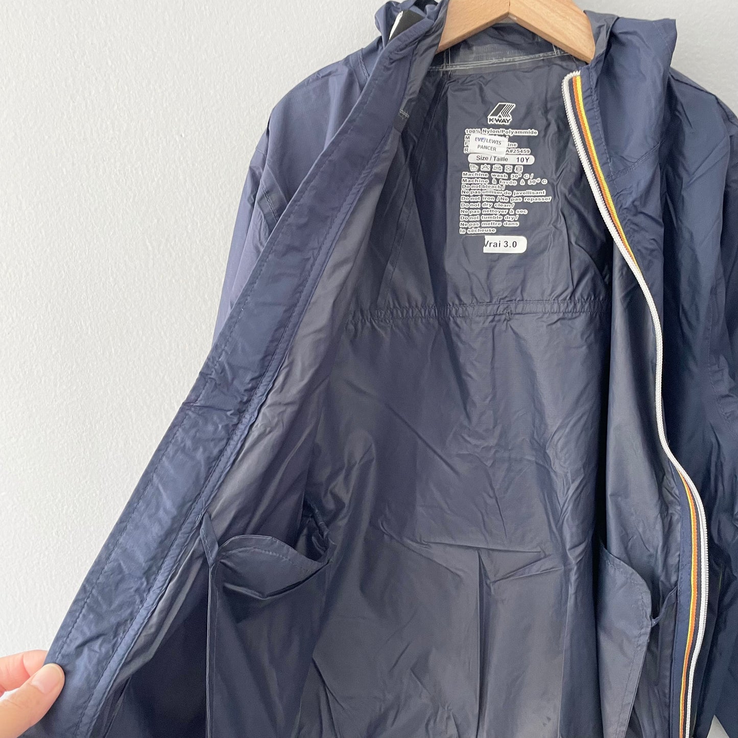 K-Way / Pocketable windbreaker / 10Y