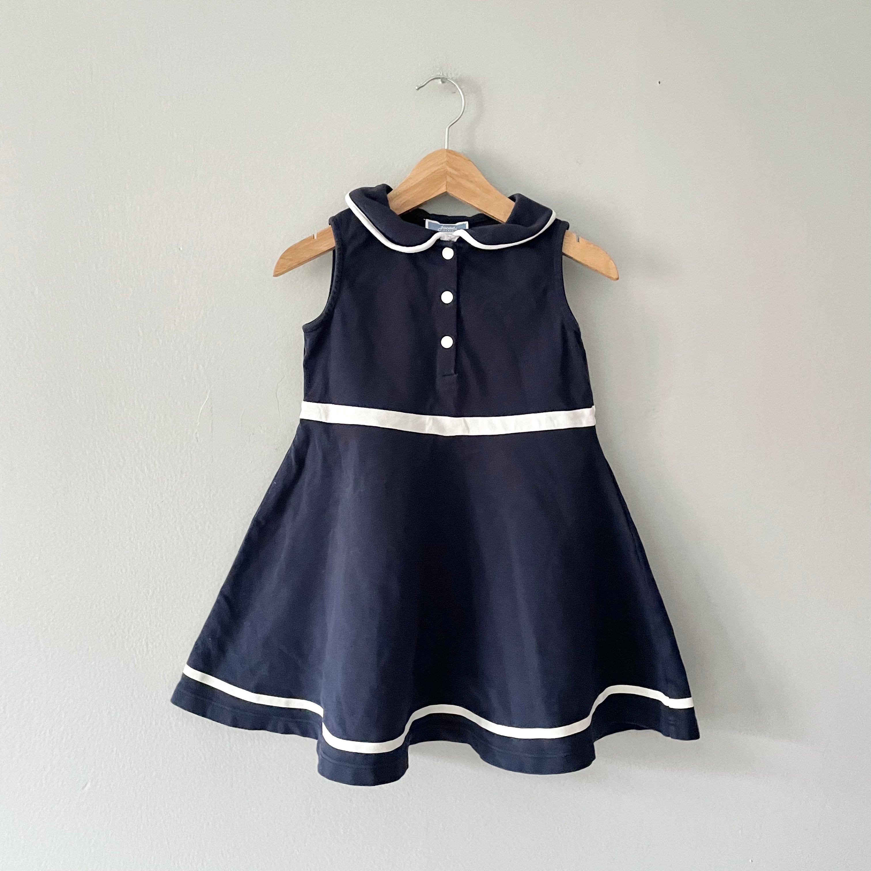 Jacadi / Navy tank dress / 4Y – tetote kidswear