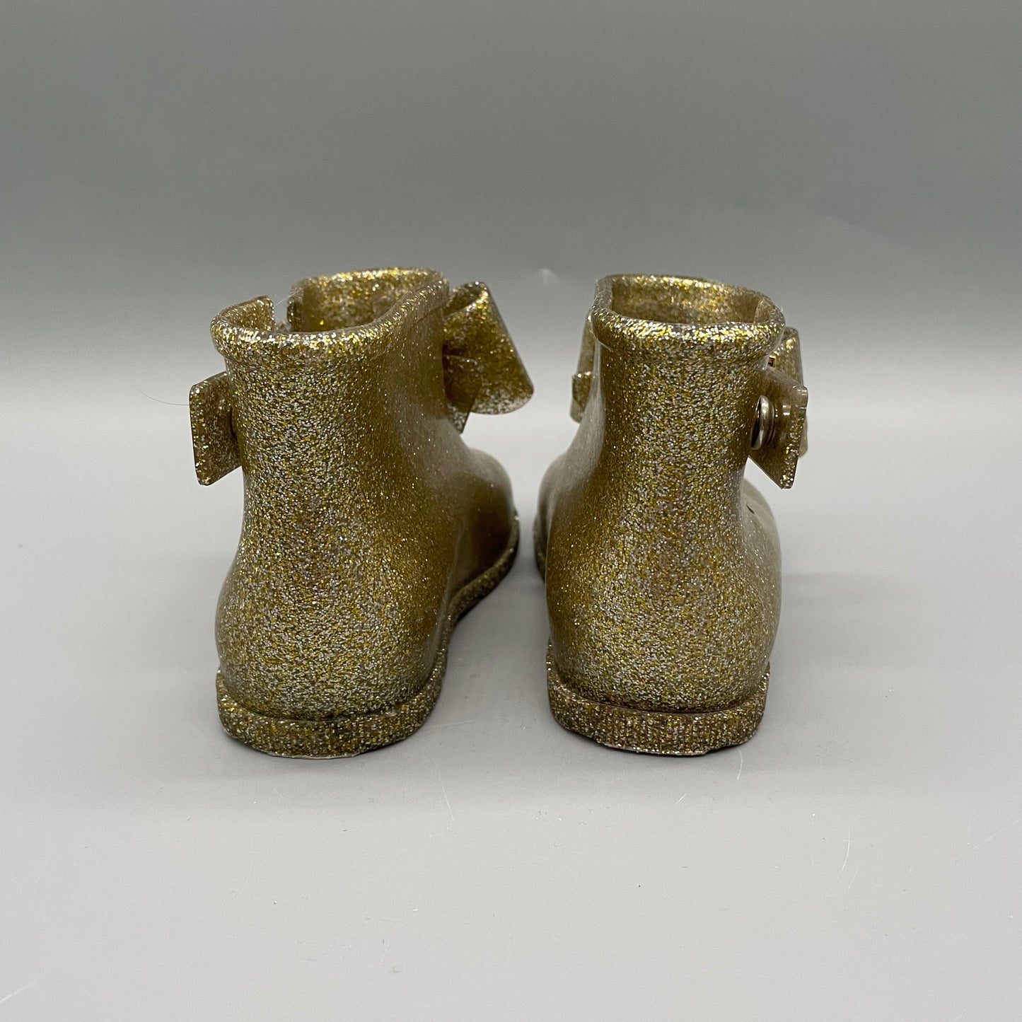 Mini Melissa / GOLD MINI SUGAR RAIN BOOTS / US7